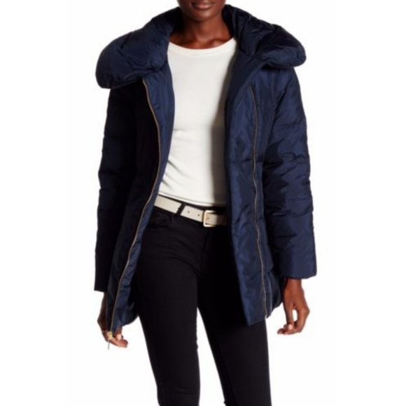 Cole Haan Jackets & Blazers - Cole Haan Quilted Oversize Collar Down Coat